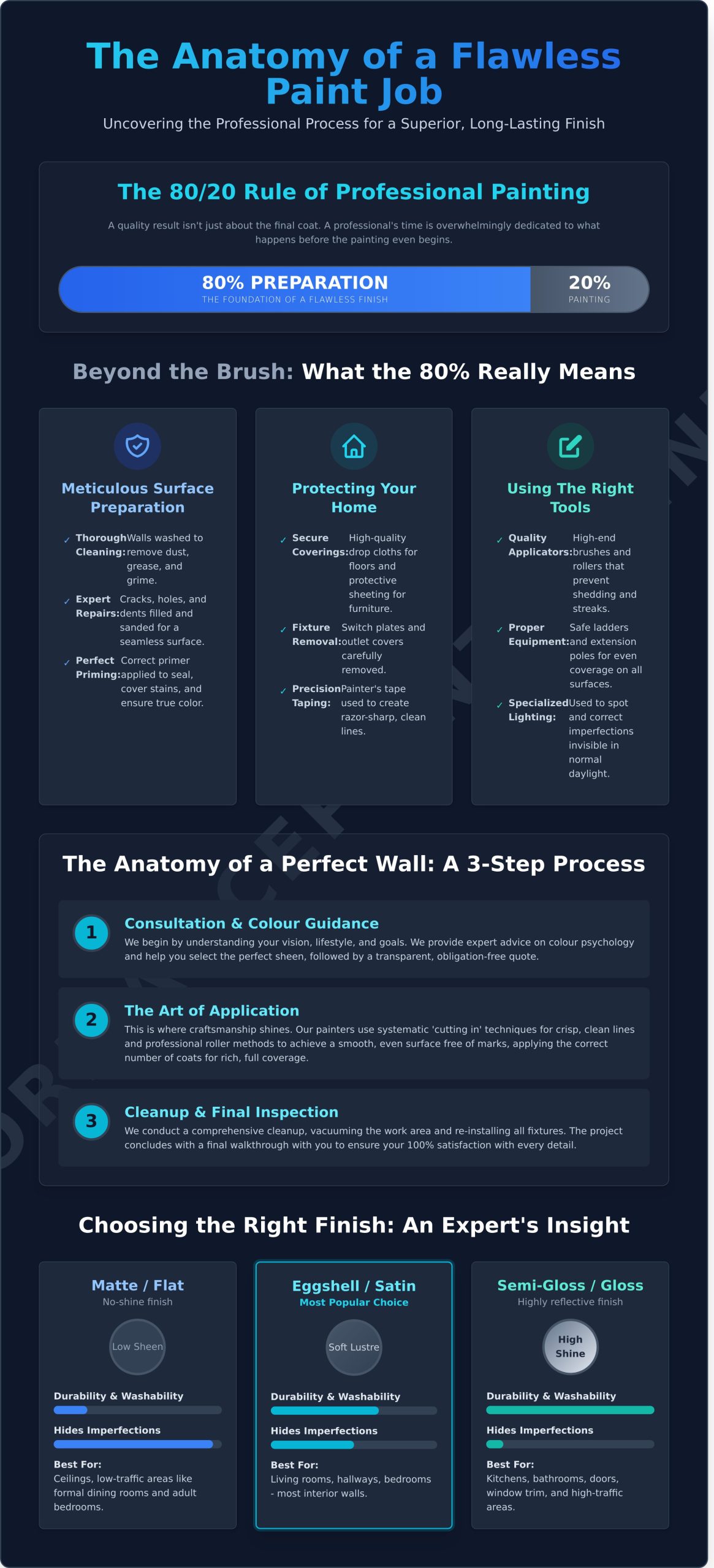 Expert Wall Painter: The Secret to a Flawless, Lasting Finish 1 Expert Wall Painter: The Secret to a Flawless, Lasting Finish - Infographic