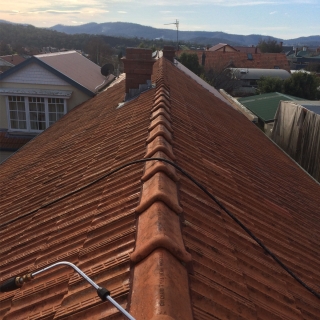 Tile roof painting
