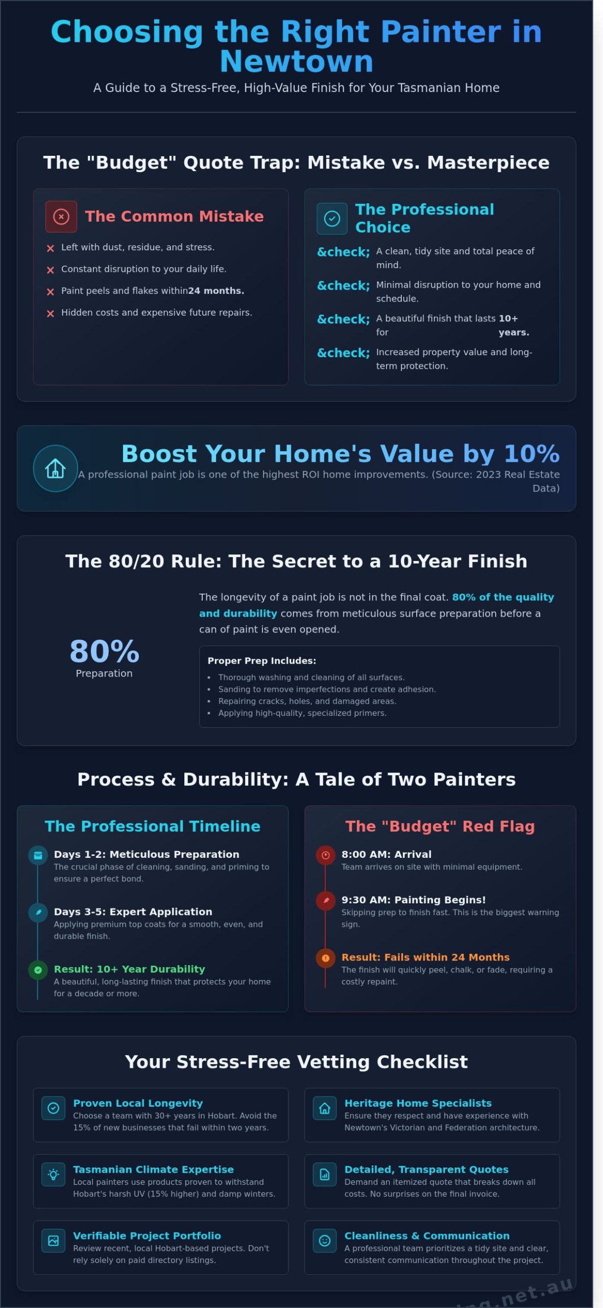 Who Are the Best House Painters in Newtown? Finding Trusted Quality in Hobart